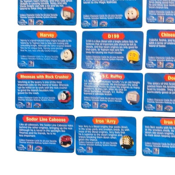 Lot of 36 Thomas The Tank Engine & Friends Train Collector Character Cards Rare - Picture 13 of 15